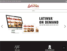 Tablet Screenshot of latinva.com